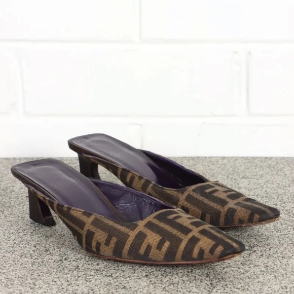 Fendi Casa Shoes - Preowned Fendi mules $250 or best offer